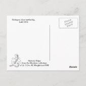 Carte Postale Classe Bretagne, construit en 1913 (Dos)