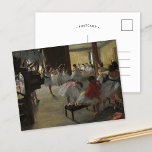 Carte Postale Classe Danse | Edgar Degas<br><div class="desc">The Dance Class (1873) de l'impressionniste français Edgar Degas. Degas est célèbre pour ses dessins pastel et ses peintures à l'huile. Il était un maître dans la représentation du mouvement, comme on peut le voir dans ses nombreuses oeuvres de danseurs de ballet. Utilisez les outils de conception pour ajouter du...</div>