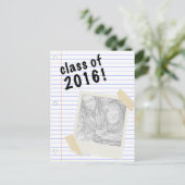 Carte Postale classe de 2016 (Debout devant)