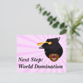 Carte Postale Classe de 2023 Aînés Domination mondiale (Debout devant)