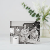 Carte Postale Classe de cuisson, 1935 (Debout devant)