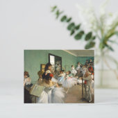 Carte Postale Classe de danse Ballerinas Edgar Degas (Debout devant)