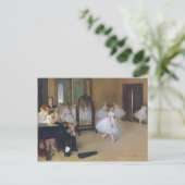 Carte Postale Classe de danse - Edgar Degas (Debout devant)
