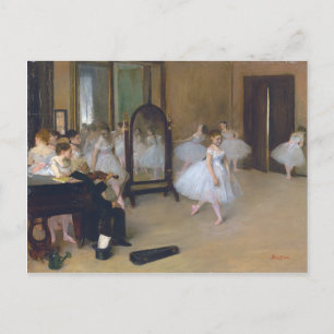 Carte Postale Classe de danse - Edgar Degas