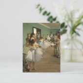 Carte Postale Classe de danse Edgar Degas (Debout devant)
