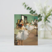 Carte Postale Classe de danse par Edgar Degas (Debout devant)