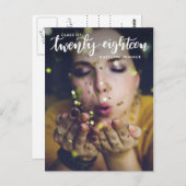 Carte Postale Classe De Diplômés De 2018 | Enregistrer la photo  (Devant / Derrière)