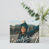 Carte Postale Classe de l'année Photo Graduation Faire-part Post (Debout devant)