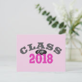 Carte Postale Classe De Rose 2018 (Debout devant)