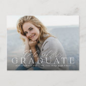 Carte Postale Classe d'invitation de remise de diplômes 2025 fai (Devant)