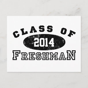 Carte Postale Classe Freshman De
