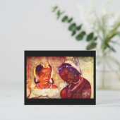 Carte Postale-Classic Art-Indischer Maler 2 (Debout devant)