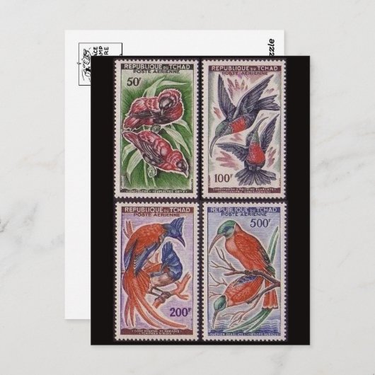 Carte Postale Classic Engraved Stamp (Devant / Derrière)