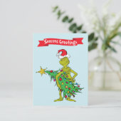 Carte Postale Classic The Grinch | Naughty (Debout devant)
