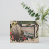 Carte Postale Classic Vintage Seaside Christmas  (Debout devant)