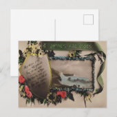 Carte Postale Classic Vintage Seaside Christmas  (Devant / Derrière)