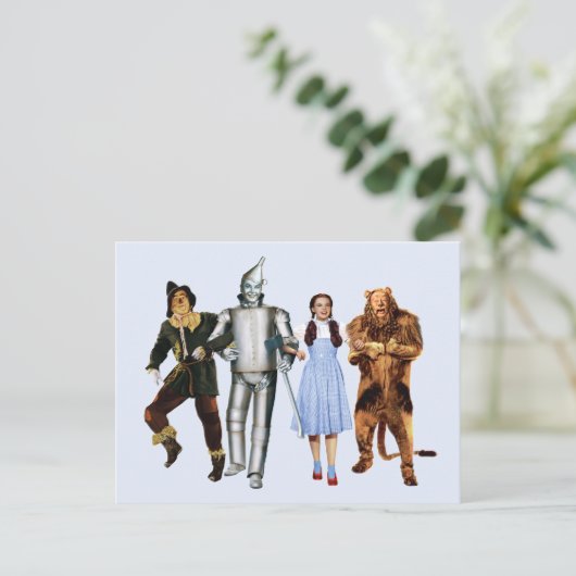 Carte Postale Classic Wizard of Oz Characters (Debout devant)