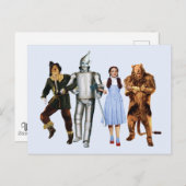 Carte Postale Classic Wizard of Oz Characters (Devant / Derrière)