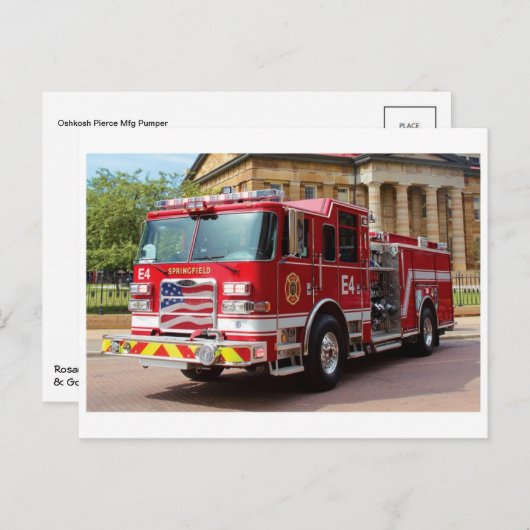 Carte postale classique (Devant / Derrière)