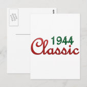 Carte Postale Classique 1944 (Devant / Derrière)