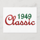 Carte Postale Classique 1949 (Devant)
