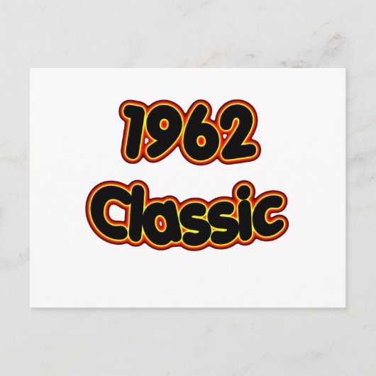 Carte Postale Classique 1962 (Devant)