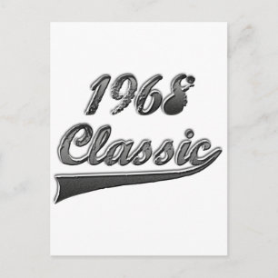 Carte Postale Classique 1968