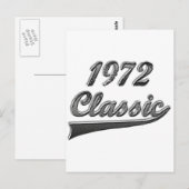 Carte Postale Classique 1972 (Devant / Derrière)