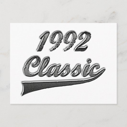 Carte Postale Classique 1992 (Devant)
