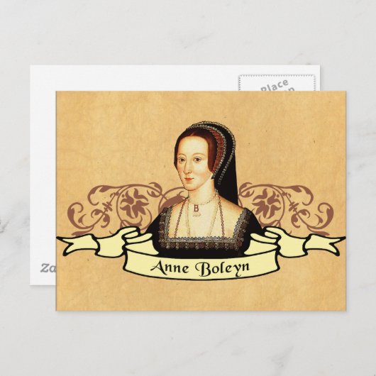 Carte Postale Classique Anne Boleyn (Devant / Derrière)