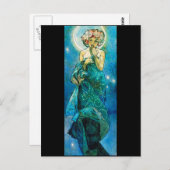 Carte postale classique/art Vintage-Mucha 26 (Devant / Derrière)