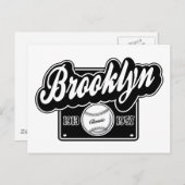 Carte Postale Classique de Brooklyn (Devant / Derrière)