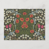 Carte Postale Classique de la Fleur de Jardin de William Morris  (Devant)