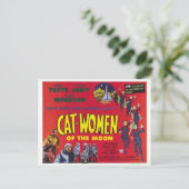 Carte postale classique de l'affiche "Cat Women of (Debout devant)