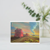 Carte postale classique de peinture (Debout devant)