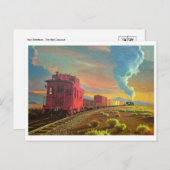 Carte postale classique de peinture (Devant / Derrière)