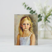 Carte postale classique de peinture (Debout devant)