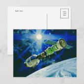 Carte postale classique d'illustration (Devant / Derrière)