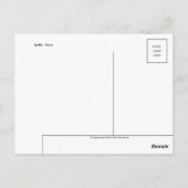 Carte postale classique d'illustration (Dos)