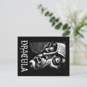 Carte Postale Classique Dracula Vampire gothique Vintage Hallowe (Debout devant)