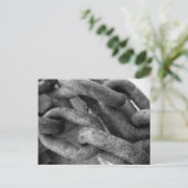 Carte postale classique en noir et blanc (Debout devant)