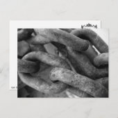 Carte postale classique en noir et blanc (Devant / Derrière)