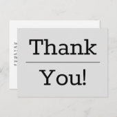 Carte postale classique et traditionnelle de "Merc (Devant / Derrière)