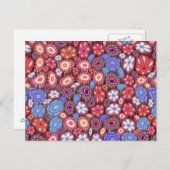 Carte Postale Classique Millefiori (Devant / Derrière)