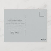 Carte Postale Classique quatre | Merci de Mariage multiphoto (Dos)