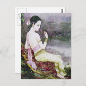 carte postale classique thaïlandaise (Devant / Derrière)