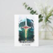 Carte Postale *~* Classique Vintage Ancienne Peinture Antique Ré (Debout devant)