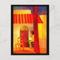 Carte postale classique/Vintage-août Macke 8