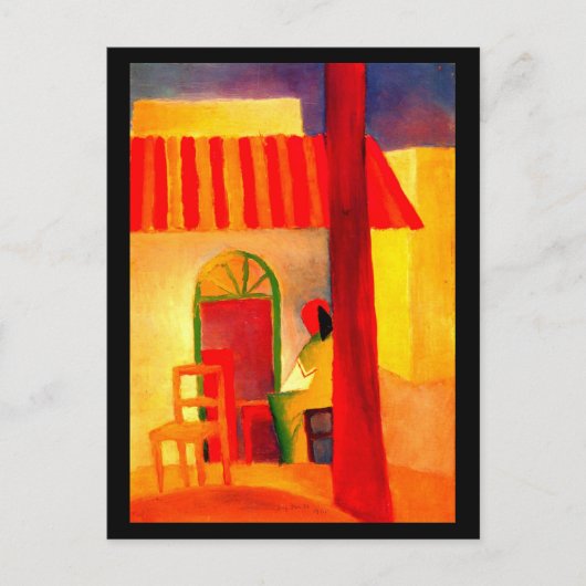 Carte postale classique/Vintage-août Macke 8 (Devant)