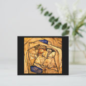 Carte postale classique/Vintage-Egon Schiele 27 (Debout devant)